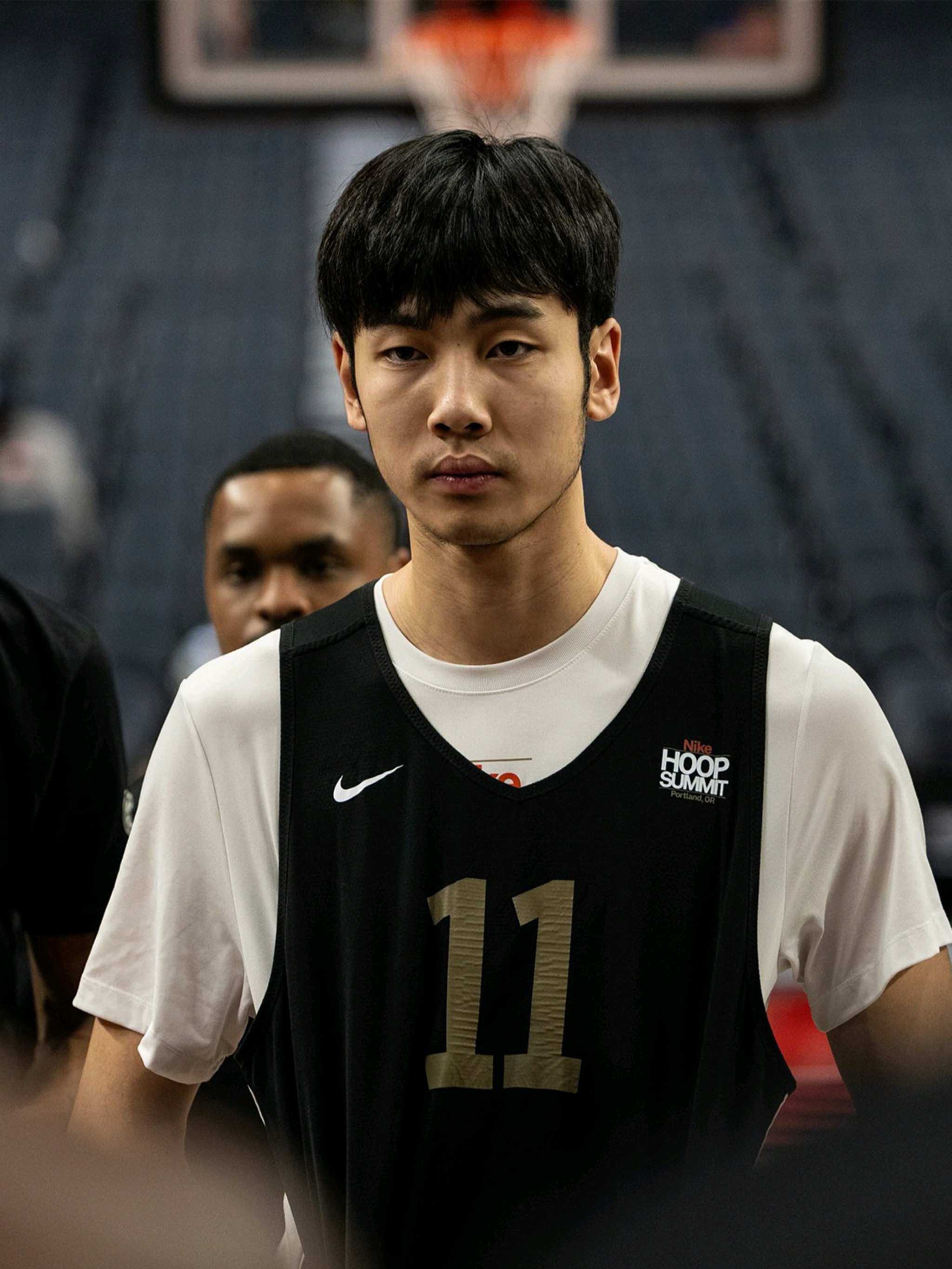 FIBA晒张博源赛场瞬间：期待中国U19男篮在世界杯有精彩表现